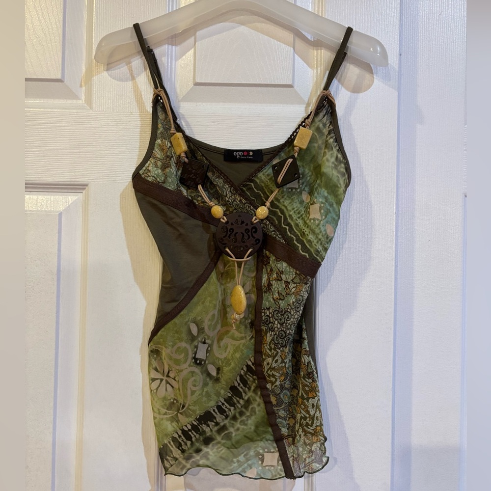 Vintage Y2K Boho Camisole